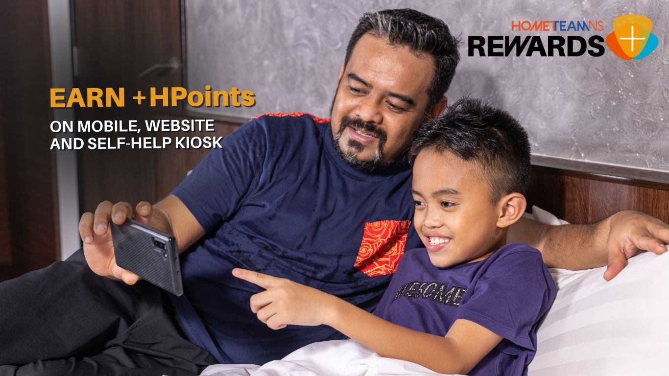 HomeTeamNS Rewards+ Programme Rewards Webpage