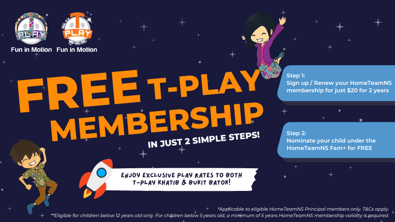 Sign up for a 2-Year Ordinary/Associate Membership at just $20 and enjoy Unlimited FREE Family Memberships Free T Play Member v1