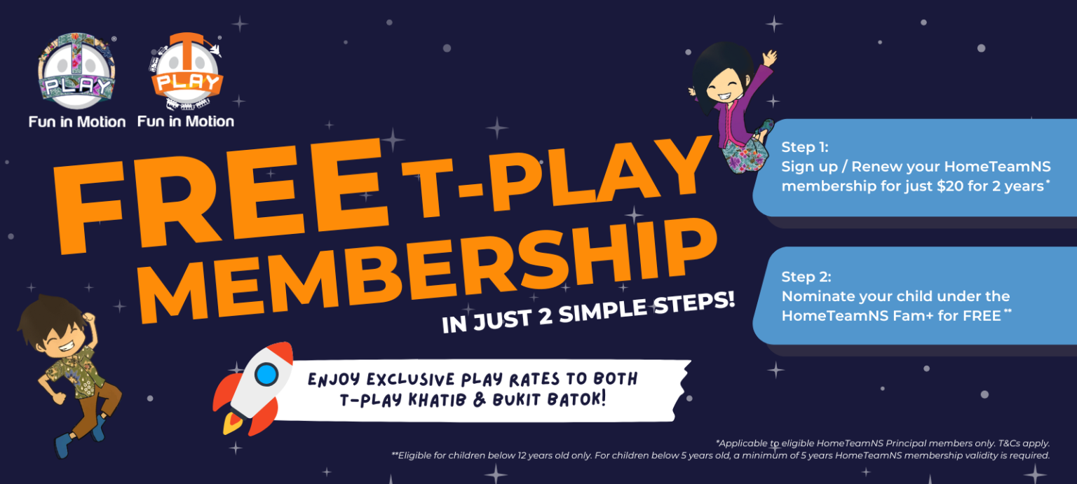 T-Play at HomeTeamNS Khatib Free T Play Membership v2